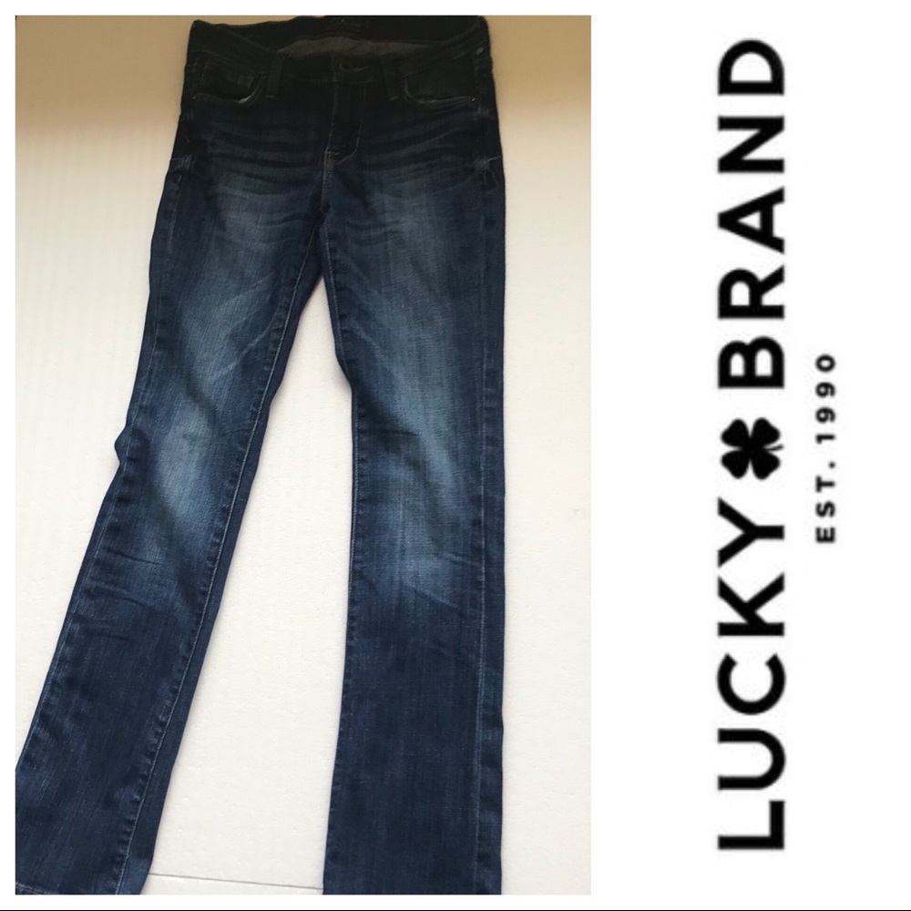 Lucky Brand Women's Boot Cut Jeans - Dark Blue